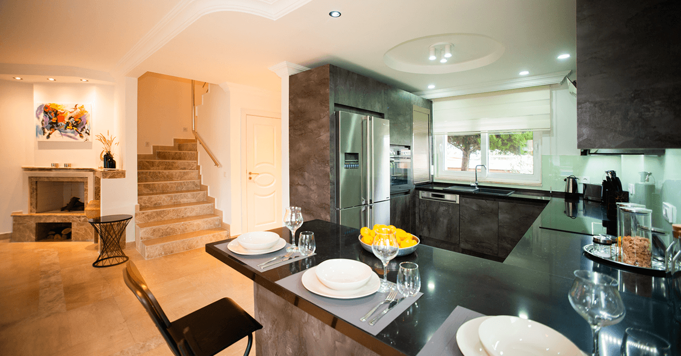 Luxury villa Pearl with kitchen